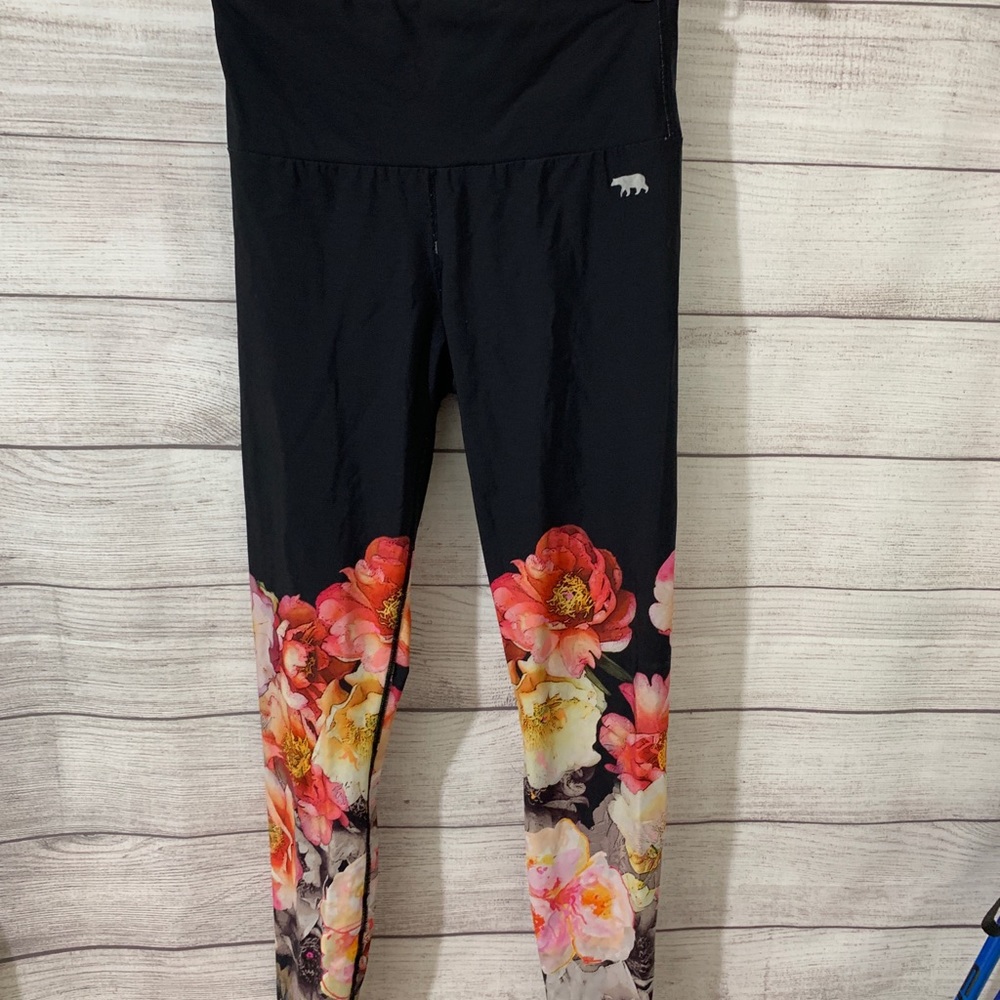 Running Bare 7/8 Stretch Compression Leggings Us - image 2